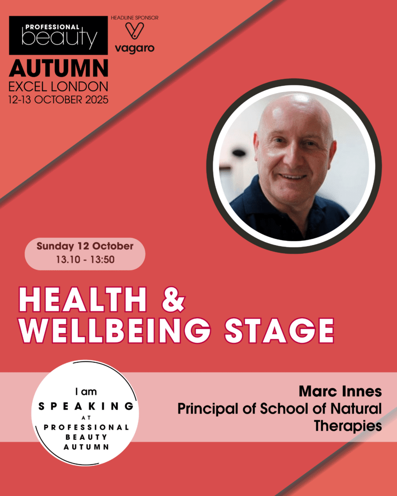 Decorative poster showing Marc as a speaker for the upcoming event