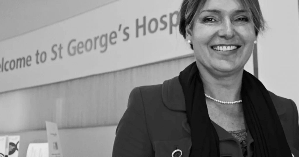 Suzanne Ruggles, Full Circle Therapies CEO at St George's Hospital